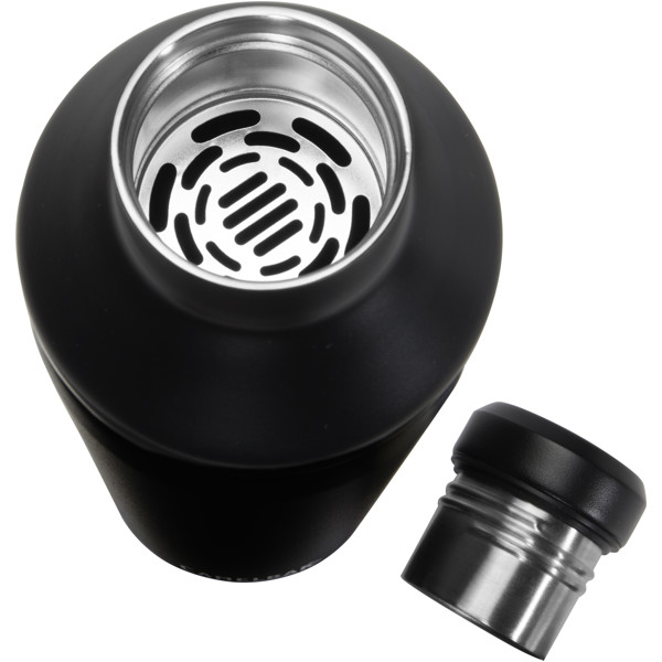 Agitador de cocktails de 600ml isolado a vácuo "CamelBak® Horizon" - Preto liso