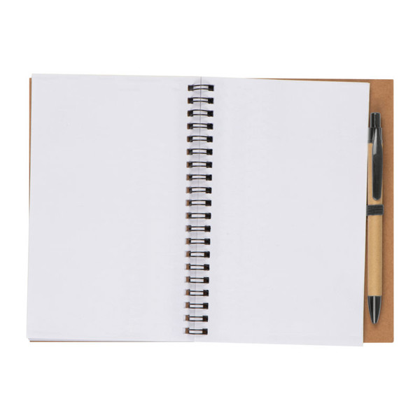 Spiral A5 Notebook Ravenna - Black