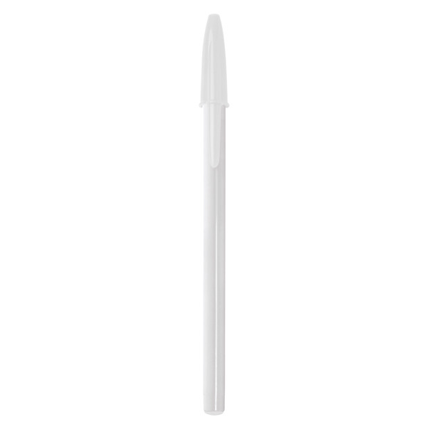 BIC® Style Ballpen - Blanc / Blanc / Encre Bleue