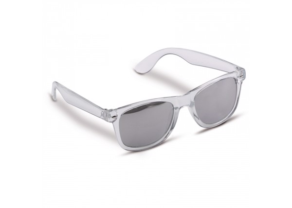 Sunglasses Bradley transparent UV400 - Transparent Black