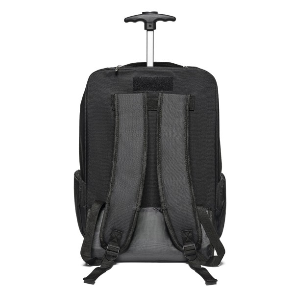 AVENIR. Sac à dos trolley pour ordinateur portable 17'' en 1680D et 300D