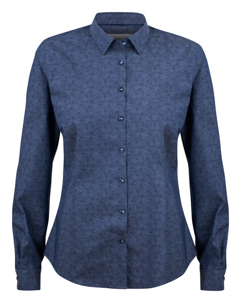 Purple Bow 143 Woman Indigo Paisl L