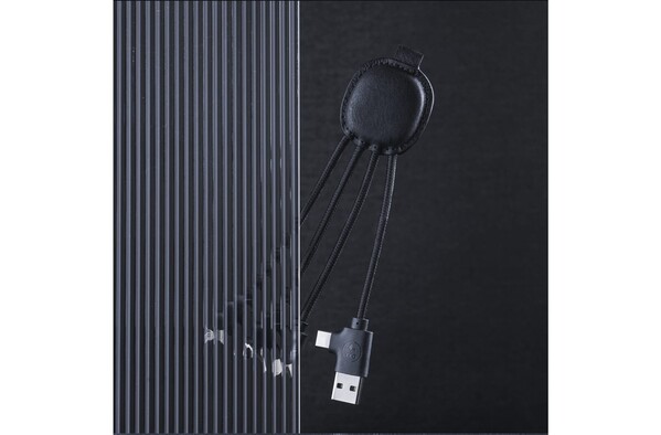 Xoopar Iné charging cable, NFC,recycled leather