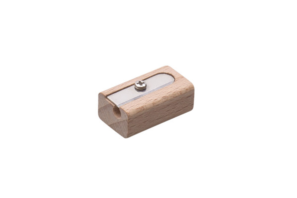 Anfi pencil sharpener,wood,1-hole