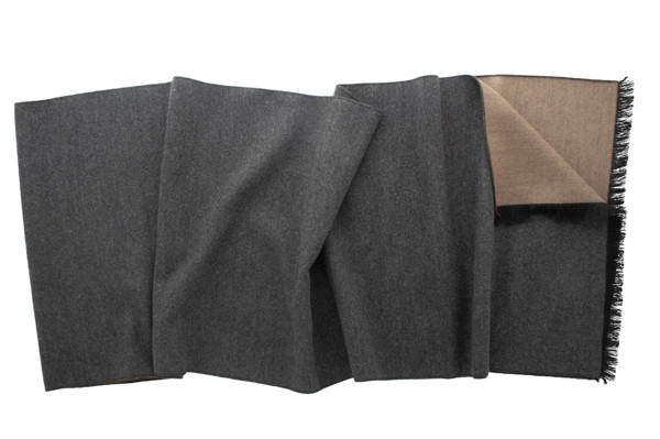 Men's Scarf Chamonix - Beige / Grey