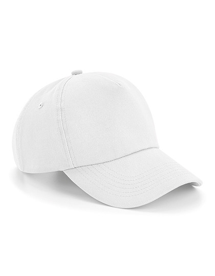 Authentic 5 Panel Cap - White / One Size