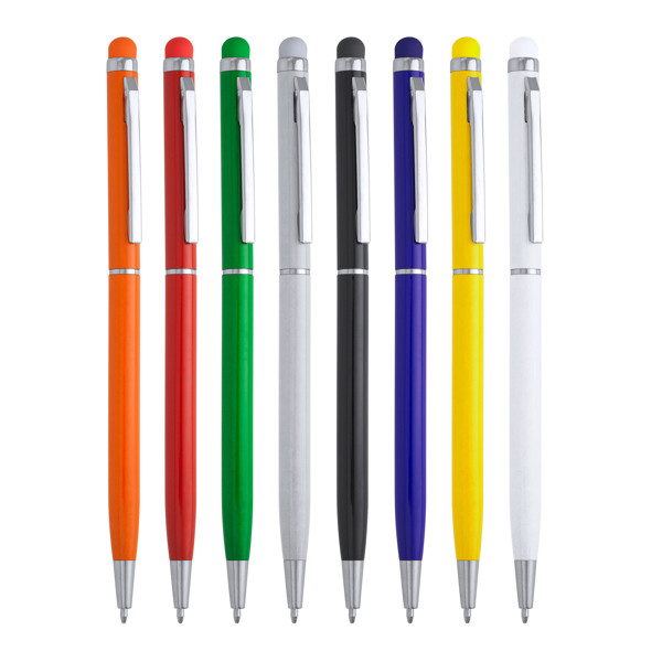 Baume Pointer Ballpen - White / BLUE INK