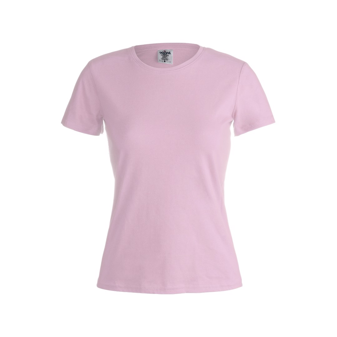 Camiseta Mujer Color "keya" WCS180 - Rosa / S