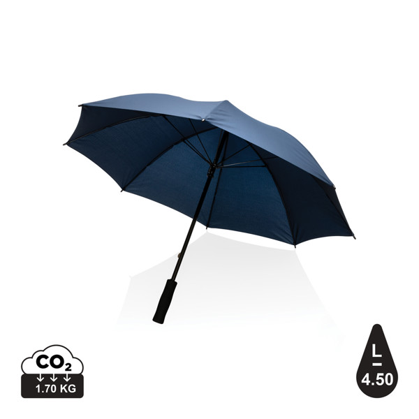 Parapluie tempête 23" en rPET 190T Impact AWARE™ - Bleu Marine
