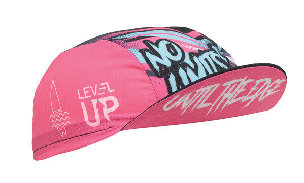 Full colour adult cycling cap with cord closure - Full colour
