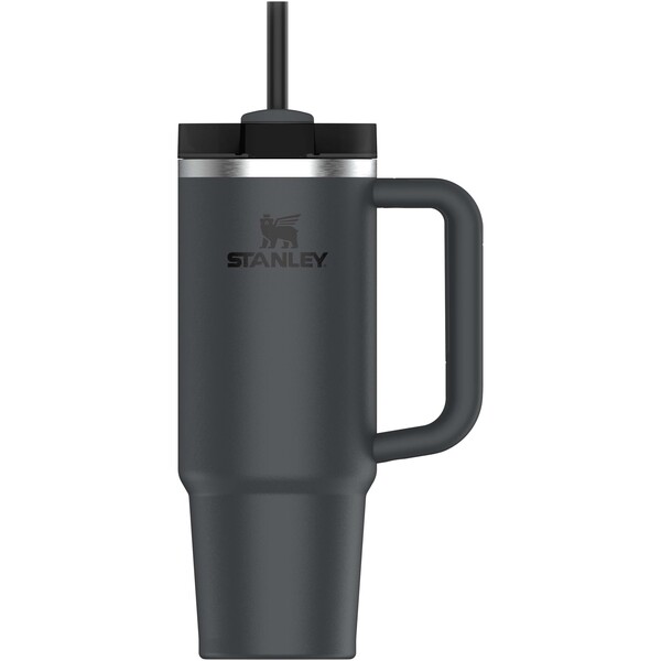 Stanley Quencher® H2.0 FlowState™ 890 ml recycled stainless steel insulated tumbler - Black