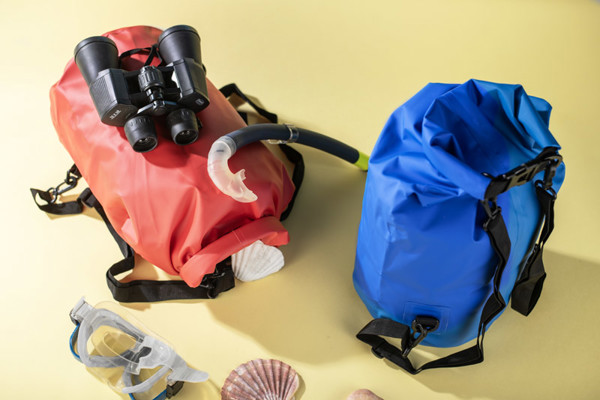 Waterproof backpack FLOW - red