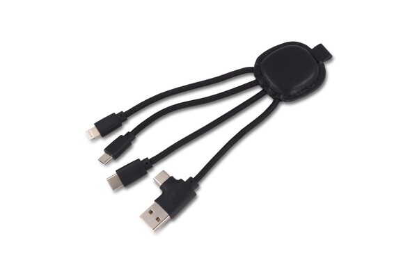 Xoopar Iné charging cable, NFC,recycled leather