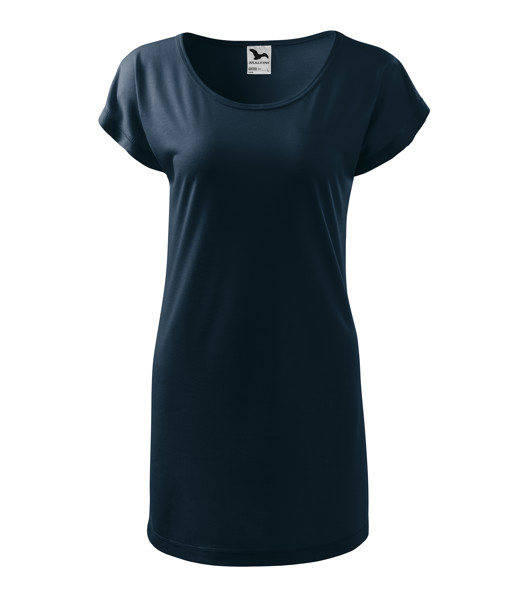 Tričko/Šaty Dámské Malfini® Love - Námořní Modrá / 2XL