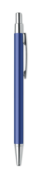 Stylo bille aluminium recyclé Dana - Bleu Royal