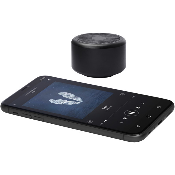 Mini haut-parleur Bluetooth® en aluminium recyclé Rise 3 W RCS