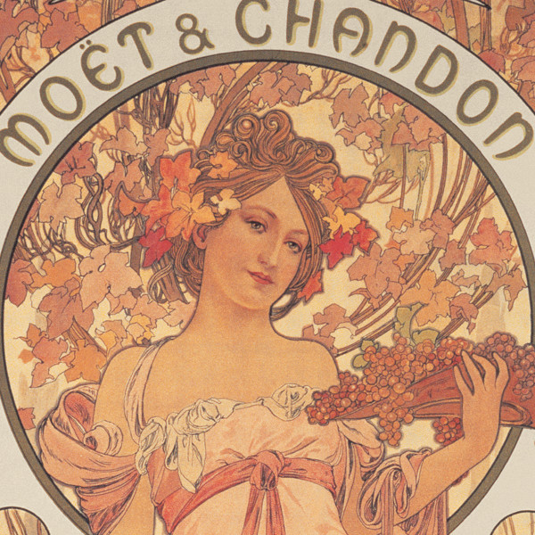 Notique Poznámkový Kalendář Alfons Mucha 2027, 20 x 20 cm