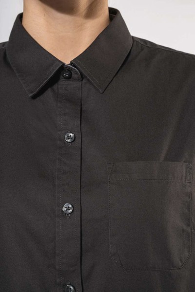 Ženska pamučna košulja dugih rukava Nevada - Tamno Siva / 2XL