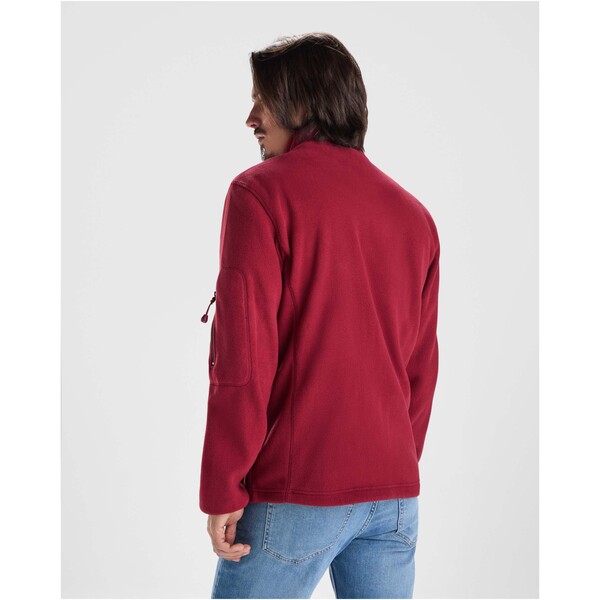 Luciane men's full zip fleece jacket - Black / 3XL
