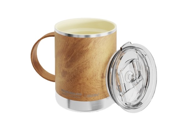 Asobu Ultimate mug with Puramic 360ml - Wood