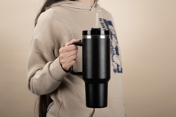 Travel mug STANLI 1000 ml - black