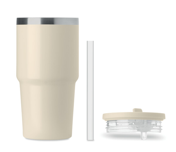 Double wall tumbler 500ml Aland - Beige
