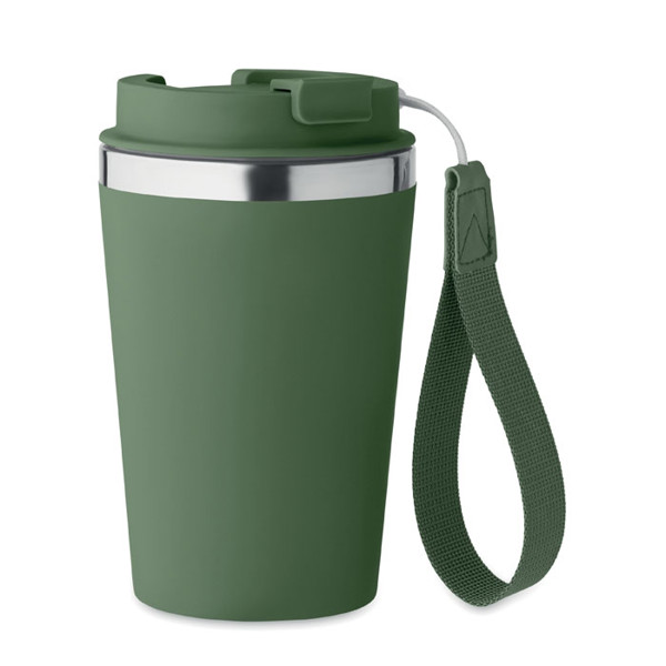 Copo de parede dupla 350 ml Topaz - Verde Escuro