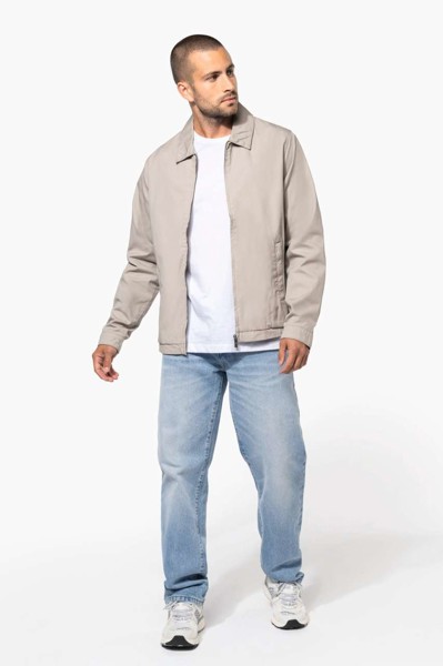 Harrington Blouson Jacket - Beige / S
