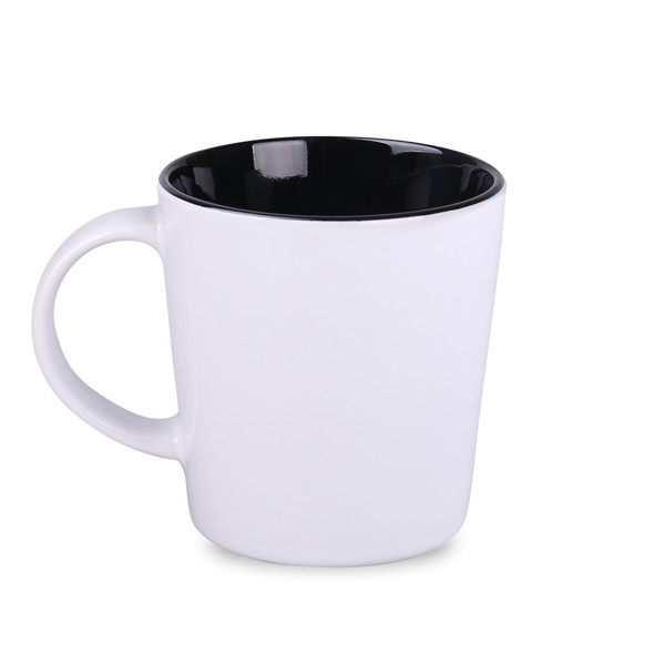 Keramična skodelica Berg Art premera 94 mm - Črna