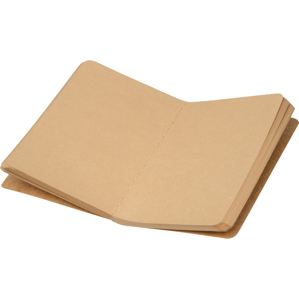 TEODORO B7 zápisník z recyklovaného papiera - Beige