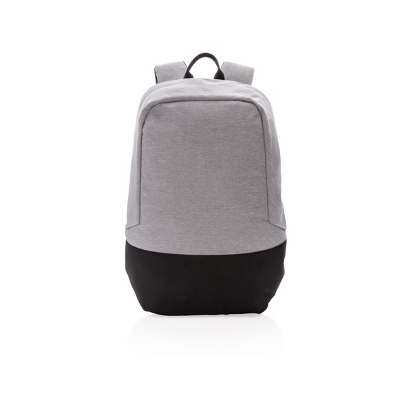 Sac à dos antivol et anti RFID - Gris / Noir