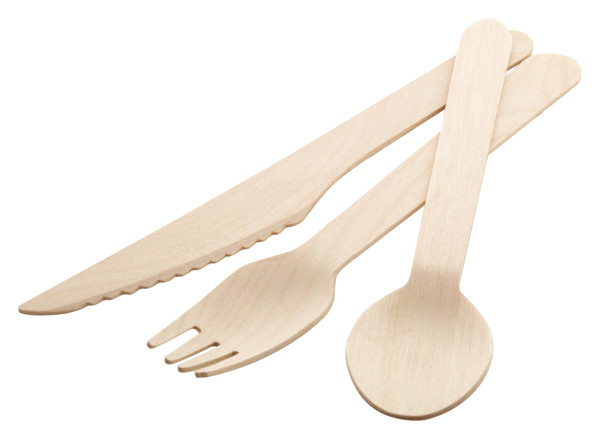 Wooden Cutlery Woolly, Knife - Natural