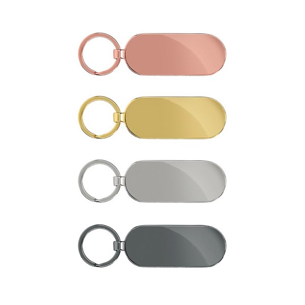 METAL KEYRING - Argente / 