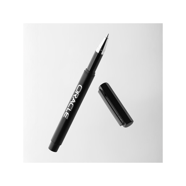 HEXA - BND181 - Stylo à bille roulante en acier inoxydable recyclé