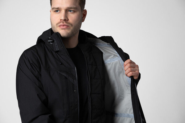 4424 3in1 Jacket BLACK XXL