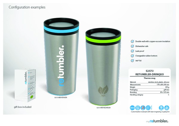 myDrinqeo thermo mug - custom made