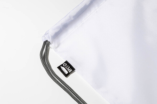 Rpet Drawstring Bag Redraw - White