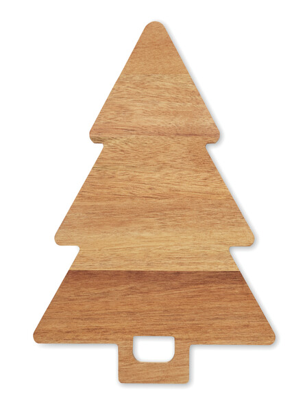 Acacia serving board Xmas tree Arbeto