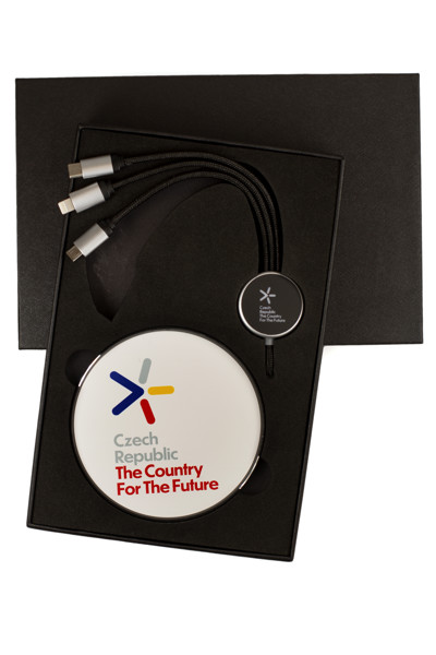 3-in-1 Wireless Charger and LED Cable Gift Set