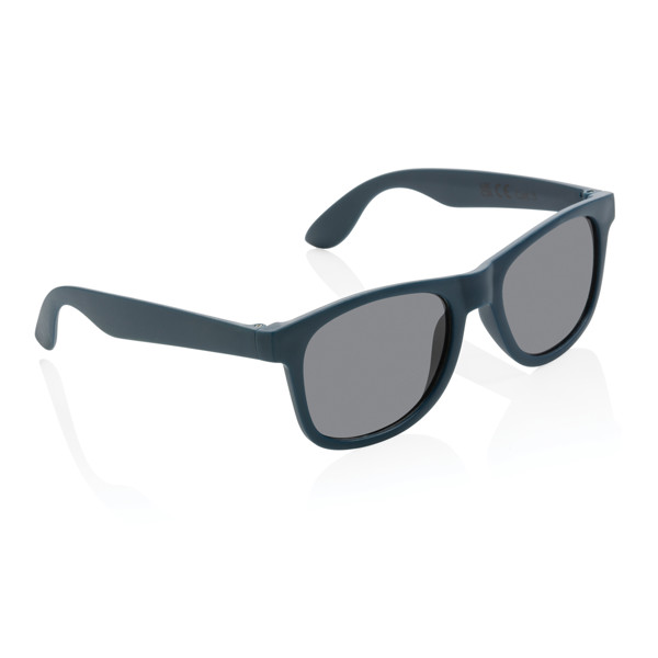 Lunettes de soleil en plastique PP recyclé RCS - Bleu Marine