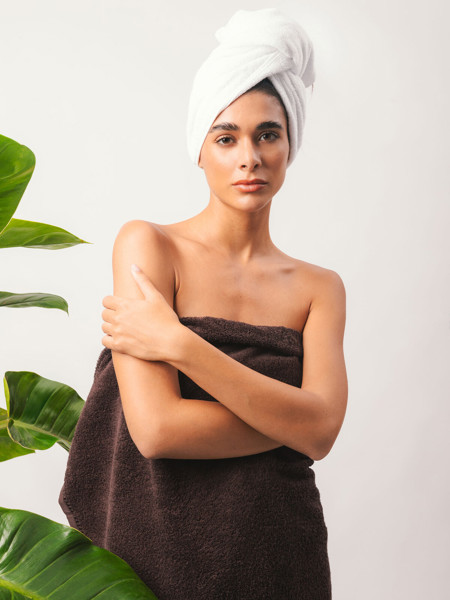 Classic Towel 100X160 - White