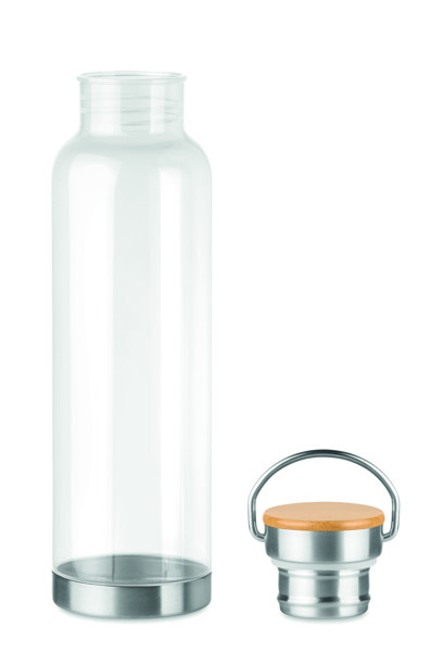 Športna steklenica Helsinki Basic Tritan 800 ml - Prozorno