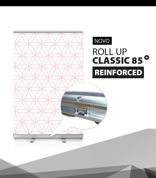 Roll-up Classic Reinforced  impressão incluída - 1000 mm