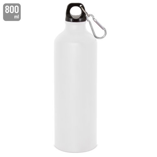 GARRAFA DE ALUMÍNIO COM MOSQUETÃO 800ml "TUAREG" -
