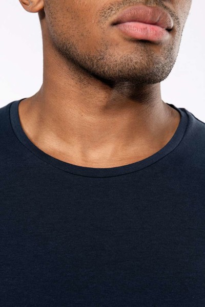 Men's Short-Sleeved Crew Neck T-Shirt - White / L