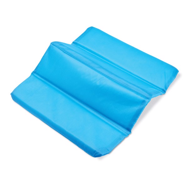 Folding seat mat Moments - Heaven Blue