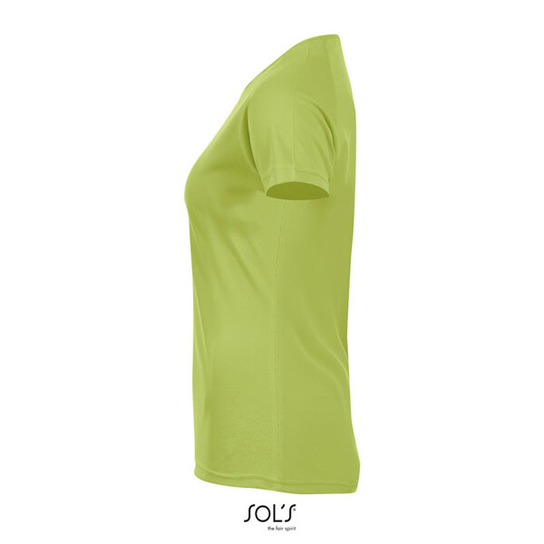 SPORTY T-SHIRT SENHORA 140g Sporty Women - Apple GreenS