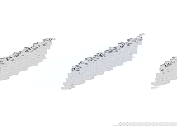Calibrated foldable ruler 1m