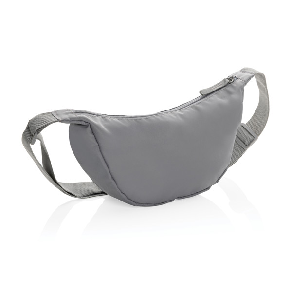Vrečka za zanke Crescent Aware rPET, 330x150x85 mm - Srebrno siva