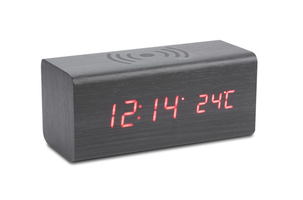 Desk clock with wireless charger CORNELL